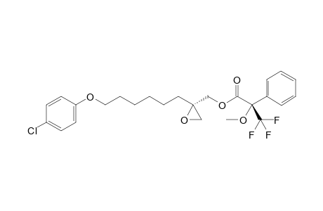 [(2S)-2-[6-(4-chlorophenoxy)hexyl]oxiran-2-yl]methyl (2S)-3,3,3-trifluoro-2-methoxy-2-phenyl-propanoate