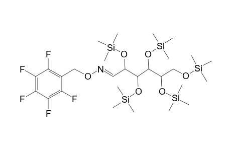 D-(+)-talose, pentakis(trimethylsilyl) ether, pentafluorobenzyloxime (isomer 1)