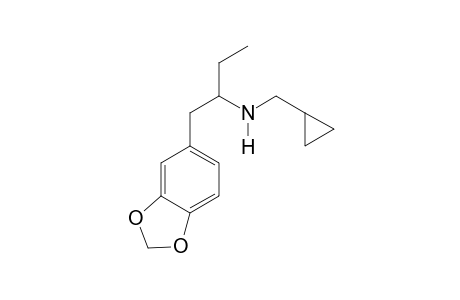 N-Cyclopropylmethyl-1-(3,4-methylenedioxyphenyl)butan-2-amine