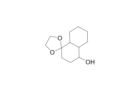 Spiro[1,3-dioxolane-2,1'(2'H)-naphthalen]-4'-ol, octahydro-, trans-