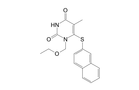 1-(Ethoxymethyl)-6-(.beta.-naphthalenethio)-thiamine