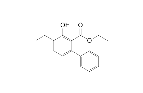 3-Hydroxy-4-ethylbiphenyl-2-carboxylic Acid Ethyl Ester