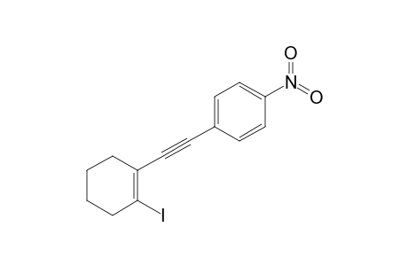 1-[2-(2-iodo-1-cyclohexenyl)ethynyl]-4-nitrobenzene