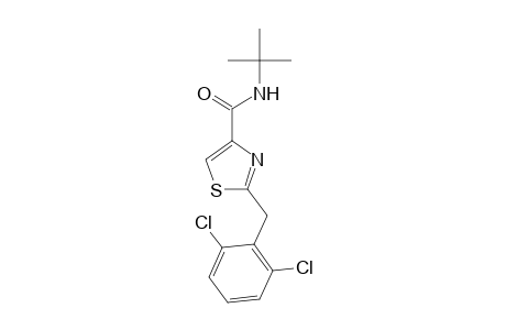 4-Thiazolecarboxamide, 2-[(2,6-dichlorophenyl)methyl]-N-(1,1-dimethylethyl)-