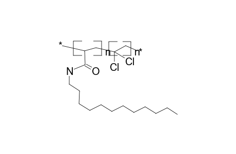Poly(n-dodecylacrylamide-co-vinylidenechloride)