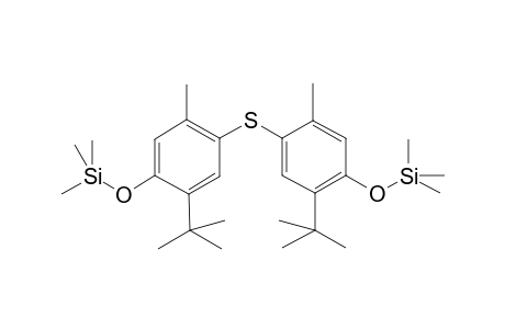 bis(5-tert-butyl-2-methyl-4-(trimethylsilyloxy)phenyl)sulfane