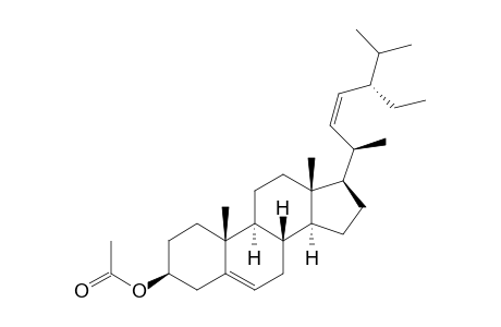 Stigmasta-5,22-dien-3-ol, acetate, (3.beta.,22Z)-