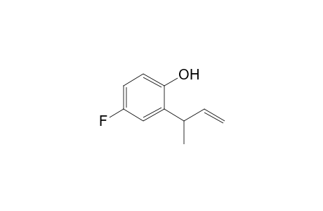 2-But-3-en-2-yl-4-fluoranyl-phenol