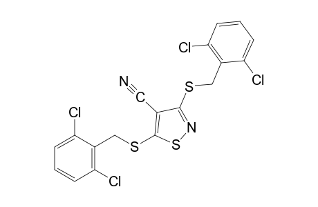 3,5-bis[(2,6-dichlorobenzyl)thio]-4-isothiazolecarbonitrile