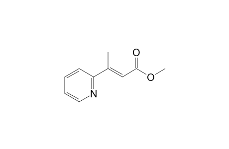 Methyl (E)-3-(2-pyridyl)but-2-enoate