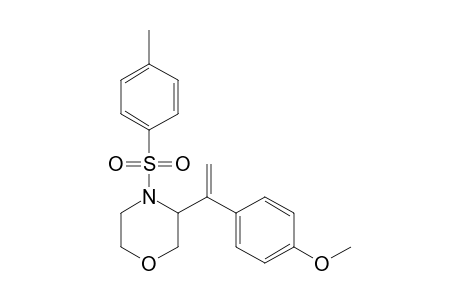 3-[1-(4-methoxyphenyl)ethenyl]-4-(4-methylphenyl)sulfonyl-morpholine