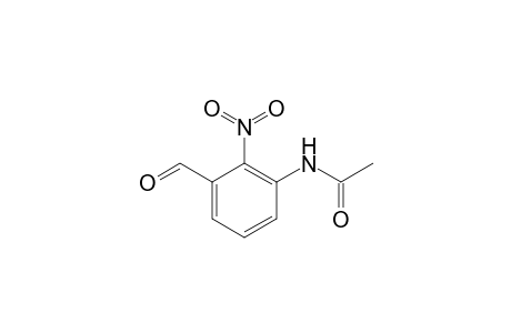 3-Acetylamino-2-nitrobenzaldehyde