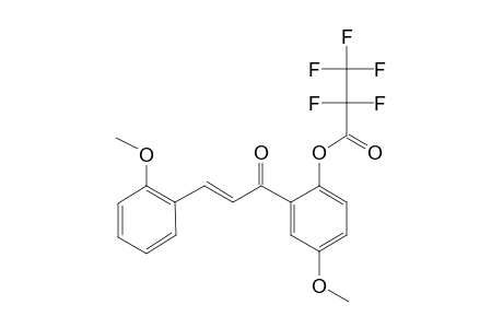 2,5'-Dimethoxy-2'-hydroxychalcone, pentafluoropropionate