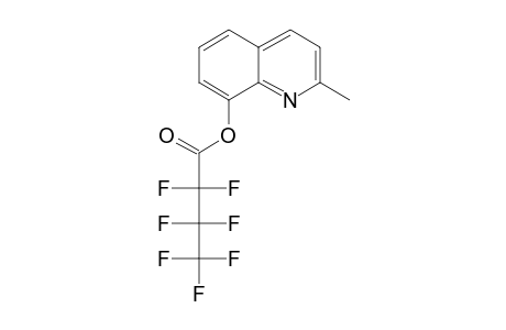 2-Methyl-8-hydroxyquinoline, heptafluorobutyrate