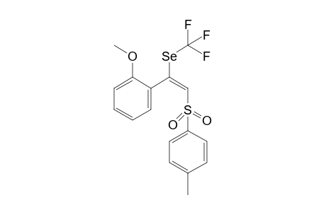 1-[(E)-2-(2-methoxyphenyl)-2-[(trifluoromethyl)selanyl]ethenesulfonyl]-4-methylbenzene