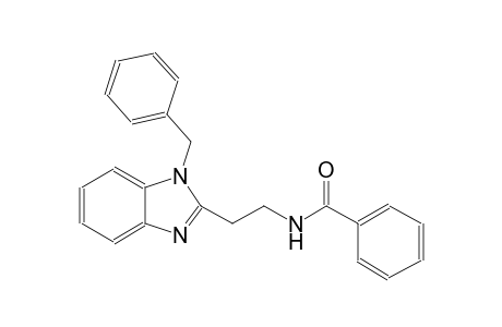 benzamide, N-[2-[1-(phenylmethyl)-1H-benzimidazol-2-yl]ethyl]-