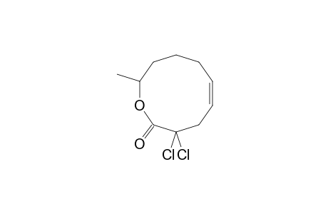 2,2-Dichloro-9-methyl-(E)-4-decen-9-olide