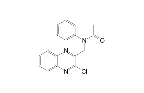 3-Chloro-2-(N-acetylanilino)methylquinoxaline
