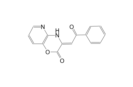 (3Z)-3-(2-oxo-2-phenylethylidene)-3,4-dihydro-2H-pyrido[3,2-b][1,4]oxazin-2-one