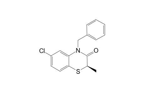 (R)-4-benzyl-6-chloro-2-methyl-2H-benzo[b][1,4]thiazin-3(4H)-one