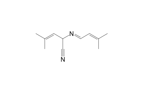 4-Methyl-2-(3-methylbut-2-enylideneamino)pent-3-enenitrile