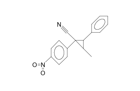 1-Cyano-3-methyl-1-(4-nitro-phenyl)-2-phenyl-cyclopropane