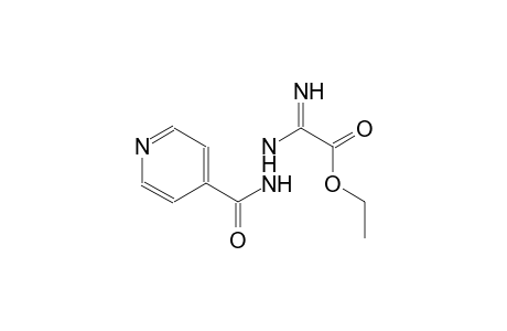 ethyl imino(2-isonicotinoylhydrazino)acetate