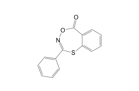 2-PHENYL-5H-4,1,3-BENZOXATHIAZEPIN-5-ONE