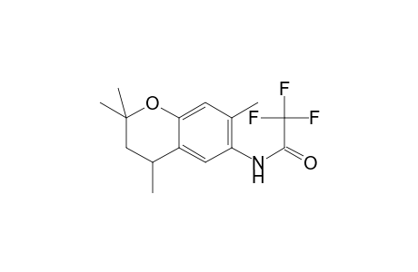 Acetamide, N-(3,4-dihydro-2,2,4,7-tetramethyl-2H-1-benzopyran-6-yl)-2,2,2-trifluoro-