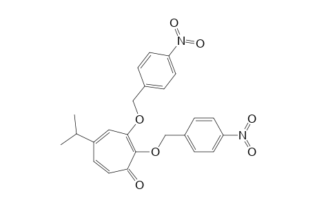 5-Isopropyl-2,3-bis(4-nitrobenzyloxy)tropone