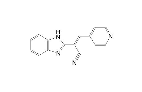 1H-benzimidazole-2-acetonitrile, alpha-(4-pyridinylmethylene)-