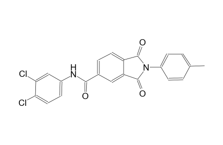 1H-isoindole-5-carboxamide, N-(3,4-dichlorophenyl)-2,3-dihydro-2-(4-methylphenyl)-1,3-dioxo-