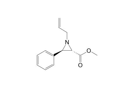 trans-1-Allyl-2-methoxycarbonyl-3-phenylaziridine