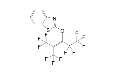 2-(3,3,3-Trifluoro-1-pentafluoroethyl-2-trifluoromethylpropenyloxy)-1H-benzothiazole