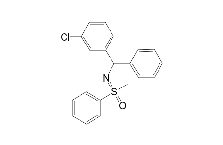 N-[(3-Chlorophenyl)(phenyl)methyl]-S,S-methylphenylsulfoximine