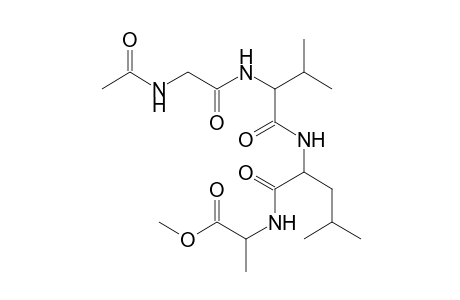 n-Acetyl-glycyl-valyl-leucyl-alanine methyl ester