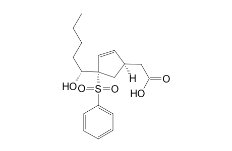 (1S*,4S*)-[4-benzenesulfonyl-4-{(R*)-1-hydroxypentyl}-2-cyclopenten-1-yl]acetic acid