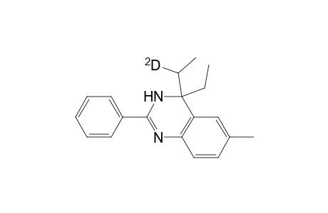 Quinazoline, 4-ethyl-4-(ethyl-1-d)-3,4-dihydro-6-methyl-2-phenyl-