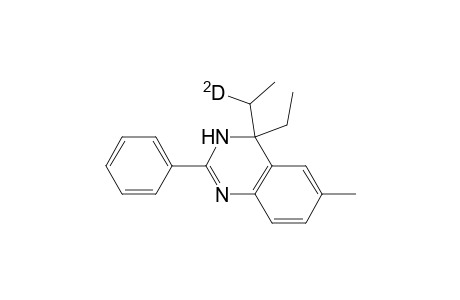 Quinazoline, 4-ethyl-4-(ethyl-1-d)-3,4-dihydro-6-methyl-2-phenyl-