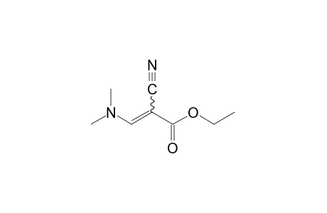 2-cyano-3-(dimethylamino)acrylic acid, ethyl ester
