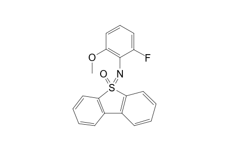 5-[(2-Fluoro-6-methoxyphenyl)imino]-5H-5.gamma.4-dibenzo[b,d]thiophene 5-oxide