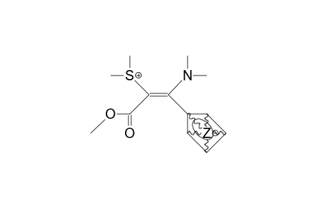 3-Dimethylamino-3-cyclopentadienyl-2-dimethylsulfonio-propanoic acid, methyl ester