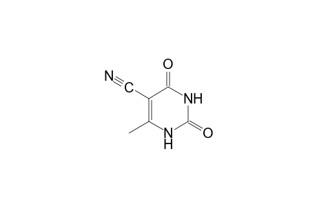 2,4-dioxo-6-methyl-1,2,3,4-tetrahydro-5-pyrimidinecarbonitrile