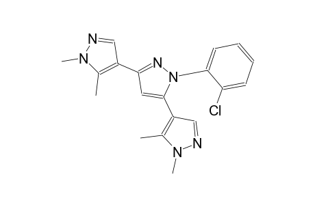 1'-(2-chlorophenyl)-1,1'',5,5''-tetramethyl-1H,1'H,1''H-4,3':5',4''-terpyrazole