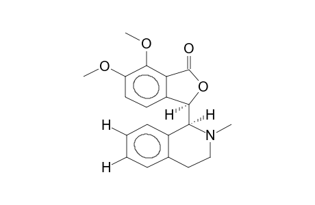 (+/-)-ERYTHRO-1-[1'-(4',5'-DIMETHOXYPHTHALIDYL)]-2-METHYL-1,2,3,4-TETRAHYDROISOQUINOLINE