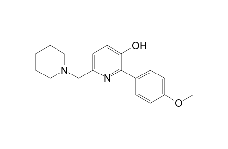 2-(4-Methoxy-phenyl)-6-piperidin-1-ylmethyl-pyridin-3-ol