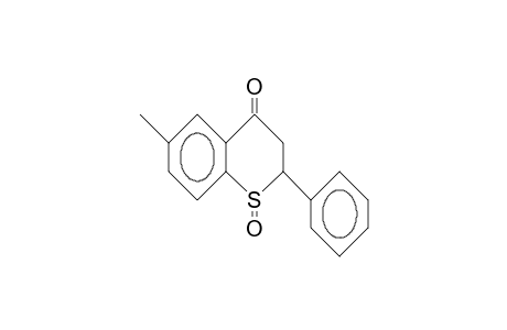 2-Phenyl-6-methyl-thiochromanone 1-oxide