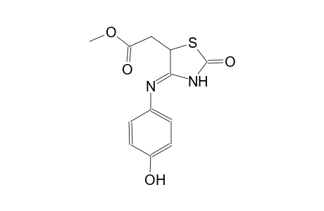methyl {(4Z)-4-[(4-hydroxyphenyl)imino]-2-oxo-1,3-thiazolidin-5-yl}acetate