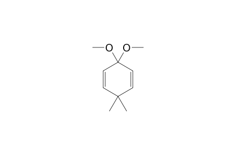 3,3-Dimethoxy-6,6-dimethyl-cyclohexa-1,4-diene