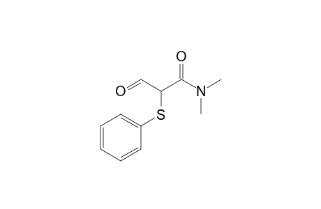 N,N-Dimethyl-3-oxo-2-(phenylsulfanyl)propanamide